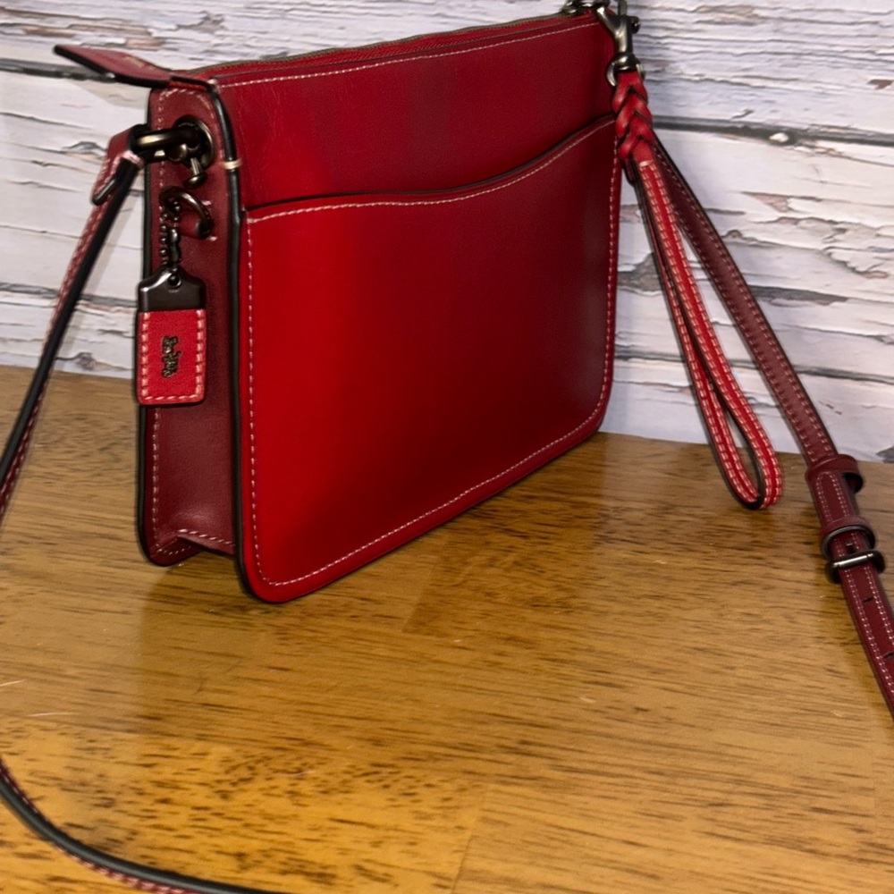 Coach 1941 soho colorblock crossbody leather bag.